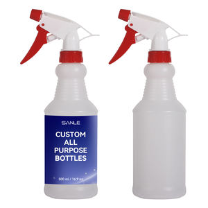 Bouteilles pulvérisatrices réglables vides personnalisées de 16 oz pour les solutions de nettoyage, sans fuite ni obstruction - Product Image 1