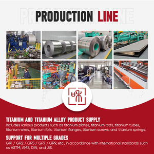 Batangan <span class=keywords><strong>Titanium</strong></span> Murni Kustom Gr5 Gr2 Paduan Ti Bulat Permukaan Dipoles Kemurnian Tinggi Penggunaan Industri Ditempa Dilas Dipotong Sesuai Ukuran - Product Image 6