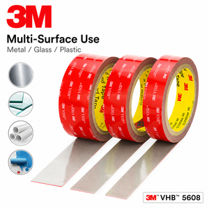 Ruban adhésif double face en mousse acrylique 3M VHB <span class=keywords><strong>5608</strong></span>, 0,8 mm, gris, pour collage de métaux et de plastiques - Product Image 2