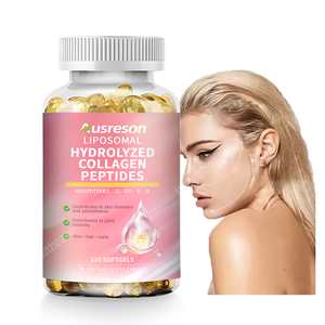 Ausreson OEM Gélules de collagène hydrolysé – Complément cutané Vital Proteins Pure Multi Collagen Peptides Softgel pour la peau - Product Image 1