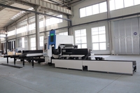 Machine de découpe laser pour tubes, découpeuse laser CNC pour tubes carrés et ronds, 6KW 12KW 20KW