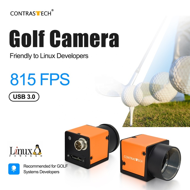 1000fps High Speed 0.4MP USB3.0 Global Shutter Industrial Motion Capture Camera for Golf Swing Trajectory Analysis
