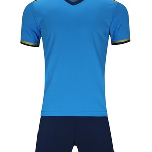 เสื้อฟุตบอลสโมสรแบบกำหนดเอง กลุ่มสโมสร ชุดแข่งฟุตบอลสีตามสั่ง พิมพ์ชื่อด้วยความร้อน โพลีเอสเตอร์ 100% แห้งเร็ว ระบายอากาศได้ดี ชุดฝึกซ้อม - Product Image 4