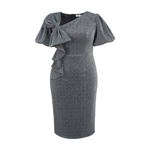 Prodotto più venduto temperamento pizzo cucitura vita alta banchetto abiti eleganti donna <span class=keywords><strong>sera</strong></span> - Product Image 5