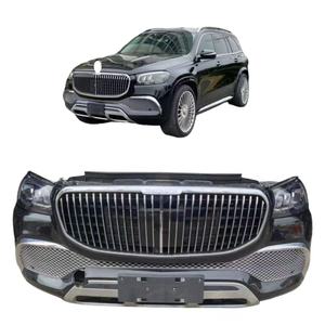 Pare-chocs avant de haute qualité pour mercedes-benz GLS680 <span class=keywords><strong>Maybach</strong></span> Surround GLS580 radiateur <span class=keywords><strong>GLS480</strong></span> Mesa Grill W167 <span class=keywords><strong>Maybach</strong></span> barres avant - Product Image 1