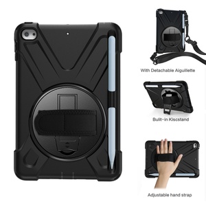 Funda para iPad Mini 5 con Correa para el Hombro, Correa de Mano Ajustable para Niños, Soporte, Funda Resistente de Silicona de 7.9 Pulgadas - Product Image 3