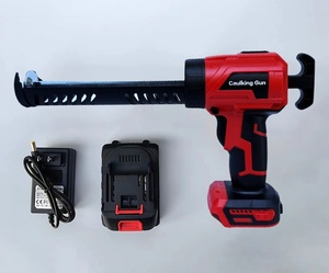 Pistolet à mastic électrique sans goutte, personnalisable OEM, 10oz / 300ml, 4 vitesses réglables, alimenté par batterie, <span class=keywords><strong>kit</strong></span> DIY - Product Image 6