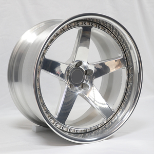 Adecuado para Tesla, <span class=keywords><strong>BMW</strong></span>, Audi, Ruedas Forjadas de Cinco Radios, Tornillos de Aleación de Titanio, 18 19 20 21 22 Pulgadas 5X112 120 130 Personalizables - Product Image 1