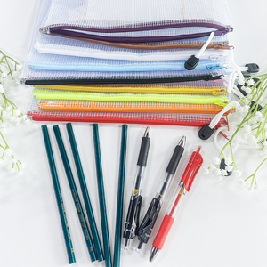 Bán Buôn 10 Pcs PVC Rõ Ràng Không Thấm Nước Dây Kéo Phong Bì Thư Mục Cho Nhà Làm Việc Văn Phòng Tổ Chức Tập Tin Túi - Product Image 6