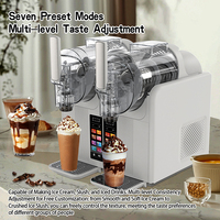 Nouvelle Arrivée OOTD : Machine à Glace Commerciale Électrique Automatique 4 Litres à 2 Réservoirs pour Usage Extérieur et Domestique – Machine à Granita en Promotion