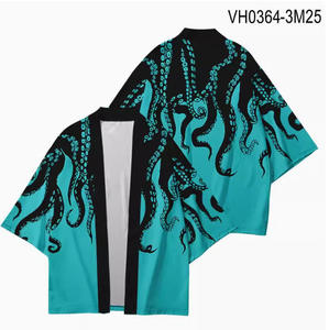 Grande taille XXS-6XL imprimé Animal lâche japonais Streetwear Cardigan femmes hommes Harajuku Haori <span class=keywords><strong>Kimono</strong></span> Cosplay haut chemises <span class=keywords><strong>Yukata</strong></span> - Product Image 2