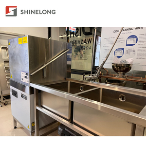Commercial Dishwasher Machine Freestanding Automatic Dish Machines for Hotel Restaurant Commercial Dishwasher Commercial Dishwas - Product Image 1
