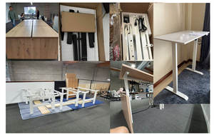 Vente en gros de mobilier de <span class=keywords><strong>bureau</strong></span> moderne <span class=keywords><strong>Plateau</strong></span> de gestion des câbles personnalisé Table d'ordinateur <span class=keywords><strong>Bureau</strong></span> motorisé électrique réglable en hauteur <span class=keywords><strong>debout</strong></span> - Product Image 2