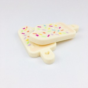 Los niños BPA bebé <span class=keywords><strong>punta</strong></span> suave de silicona juguete helado de caramelo juguete personalizado - Product Image 6
