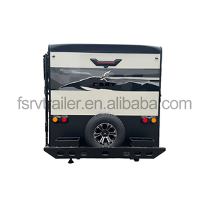 Outdoor Travel Trailer Movable Adventures Durable Motorhome Camping Car Camper Van <strong>Caravans</strong> for Family - Product Image 6