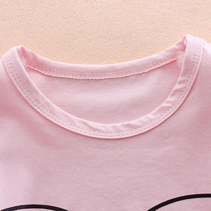 Ensembles de vêtements pour nouveau-nés, combinaisons mignonnes à bretelles pour bébés filles avec un adorable motif de chat, vente en gros - Product Image 3