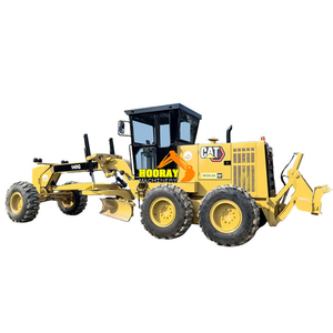 รถเกรดมอเตอร์มือสองรถเกรด140H 140K 140g รถบดถนนสำหรับโครงการก่อสร้าง - Product Image 6