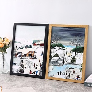<span class=keywords><strong>Cadre</strong></span> <span class=keywords><strong>photo</strong></span> en bois simple fait main pour enfants, <span class=keywords><strong>à</strong></span> poser sur table ou <span class=keywords><strong>à</strong></span> accrocher au mur, 16 pouces A4/A3, <span class=keywords><strong>cadre</strong></span> <span class=keywords><strong>photo</strong></span> créatif avec design puzzle - Product Image 2