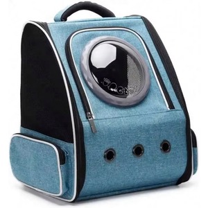 Free Sample <b>Cat</b> <b>Backpack</b> Expandable Pet Carrier <b>Backpack</b> Expandable Durable Breathable Mesh, Pet <b>Backpack</b> Carrier - Product Image 1