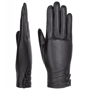 Guantes de Ciclismo de Cuero de Moda, Cómodos, Largos hasta la Muñeca, con Pantalla Táctil, Deportivos, para Viajes al Aire Libre en Primavera y Otoño, Unisex - Product Image 1