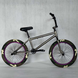 Bicicleta Deportiva <span class=keywords><strong>BMX</strong></span> de 20 Pulgadas con Cuadro de Acero de Alto Carbono, Suspensión de Horquilla con Resorte y Rodamientos Completos, para Ciclismo Urbano y Freestyle, Venta Caliente - Product Image 3
