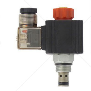 Vanne solénoïde à cartouche hydraulique HSV2-08-2NOP 2 positions 2 voies normalement ouverte DC24V en aluminium - Product Image 3