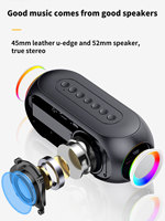 Speaker Mini Nirkabel RGB Portabel Pintar untuk Luar Ruangan TWS