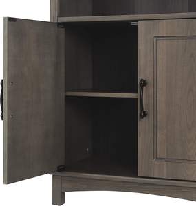 टेमसन होम रसेल आधुनिक फार्महाउस लकड़ी के फर्श भंडारण कैबिनेट, नमक ओक, - Product Image 5