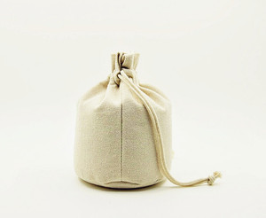 Bolsas de Algodón con Fondo Redondo para Velas, Bolsas de Lona Reutilizables con Cordón y Fondo Redondo - Product Image 3