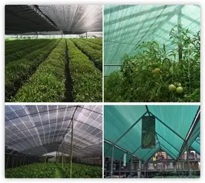 Зеленая Сетка для строительства, зеленая сетка, затеняющая ткань для растений