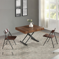 Meubles vintage créatifs du Guangdong, table/lits pliants convertibles en bois pour l'espace domestique
