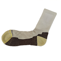 Chaussettes en laine mérinos 18,5 mic personnalisées pour hommes et femmes Chaussettes rembourrées de sport et de randonnée Impression numérique avec logo personnalisé