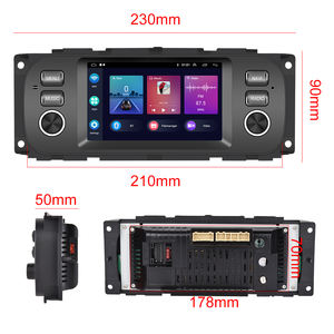 Podofo 5 pouces autoradio Android 13 Carplay Android Auto GPS Support AHD caméra pour JEEP/<span class=keywords><strong>Chrysler</strong></span>/Dodge <span class=keywords><strong>prix</strong></span> d'usine - Product Image 5