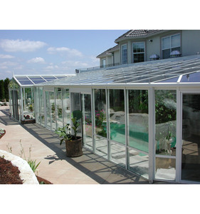 Verande Modulari Personalizzate, Stanze in Vetro Isolante, Veranda <span class=keywords><strong>con</strong></span> Doppio Vetro Temperato - Product Image 4