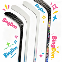 Bâton de hockey sur glace multi-sports en fibre de carbone intégrale, ultraléger, durable, flexible, performance professionnelle, contrôle de puissance, qualité supérieure