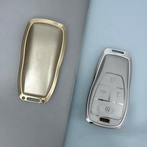 Funda de Metal y TPU para llave inteligente de coche, funda Fob para BAIC X65 EU5 D50 BJ40 DJ80, accesorios protectores de llave, funda para llave - Product Image 3