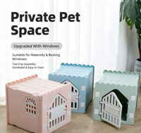 Lit pour chat et chien modulable, universel quatre saisons, amovible et lavable, nid d'intérieur pour animaux de compagnie, maison de maternité pour chatons, pour la maison, vente en gros