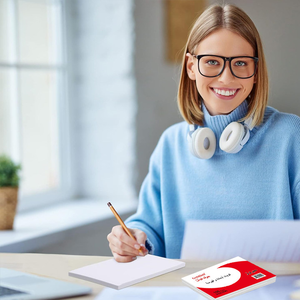 Libro <span class=keywords><strong>delle</strong></span> fatture arabe 22 voci con firma | Assorbente dinaro 12.5/7.5cm/20x18.5cm | Conforme alle tasse per i negozi UAE Kuwait - Product Image 5