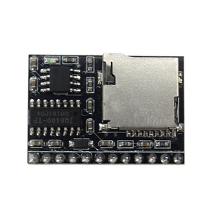 Modul pemutar MP3 JQ8400-TF dengan Slot kartu TF hingga 32G kontrol Port Seri & pemutaran suara modul suara Dfplayer Mini - Product Image 1