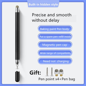 ปากกาสไตลัสโลหะสำหรับ <span class=keywords><strong>Apple</strong></span> iPad Pro Xiaomi แอนดรอยด์โทรศัพท์แท็บเล็ตหน้าจอสัมผัสปากกาสไตลัสสากล - Product Image 4