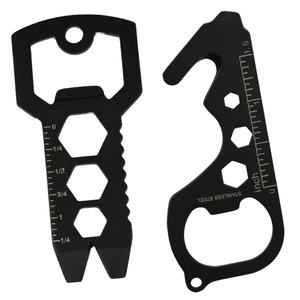 Bán Chạy Nhất Dụng Cụ Mở Chai Mini 8 Trong 1 Cắm Trại Ngoài Trời Tiện Dụng Dụng Cụ EDC Đa Chức Năng Bằng Thép Không Gỉ Thẻ - Product Image 1