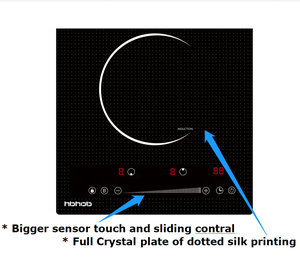 Oem/ODM điện cảm ứng cooktops được xây dựng trong Countertop 4 đầu đốt cảm biến cảm ứng điều khiển - Product Image 4