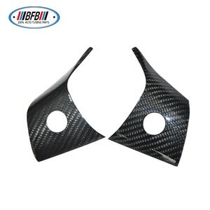 Housse de volant en fibre de carbone sèche véritable 3PS pour <span class=keywords><strong>Tesla</strong></span> <span class=keywords><strong>Model</strong></span> 3 2018-2019 - Product Image 4