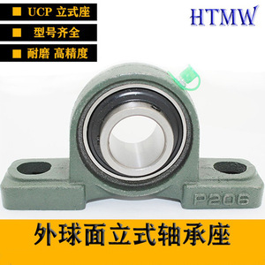 ตลับลูกปืนแบบติดตั้งบนหน้าแปลน Htmw Ucp201 ทำจากเหล็กหล่อ ขนาด 12x127x36 มม. สำหรับตลับลูกปืนแบบเลื่อน - Product Image 3