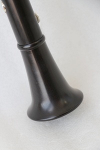 <span class=keywords><strong>Clarinete</strong></span> de Madera de Granadilla Eb de Alta Calidad con Llaves Plateadas, 18 Llaves y 6 Anillos, <span class=keywords><strong>Doble</strong></span> Boquilla - Product Image 5