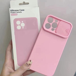 Nuova Cover per <span class=keywords><strong>iPhone</strong></span> 13 12 <span class=keywords><strong>11</strong></span> Pro Max con Protezione Scorrevole per Fotocamera in Silicone, <span class=keywords><strong>Accessori</strong></span> per Telefoni Cellulari 2022 - Product Image 4