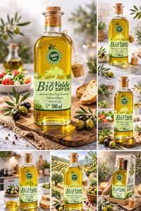 Aceite de Oliva Virgen Extra 100% Puro Orgánico Valdezarza, Botella de Vidrio de 500 ml, Prensado en Frío, Español, Montes de Toledo, Frutal, Verde - Product Image 5