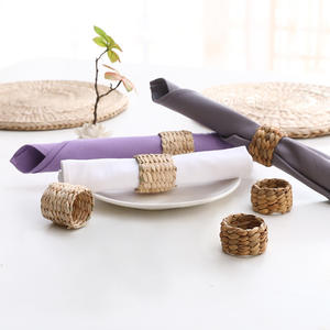 Manteles individuales de mesa de comedor tejidos redondos promocionales reciclables naturales Mantel individual de mesa de comedor para <span class=keywords><strong>restaurante</strong></span> - Product Image 5