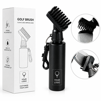 Brosse de nettoyage pour clubs de golf Caiton avec logo personnalisé, accessoires de golf pour le nettoyage des clubs