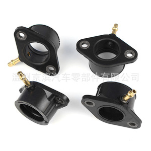 Kawasaki Carburetor Intake Manifold <b>28Mm</b> Rubber For GT550G KZ550A Z400J KZ400J Replacement - Product Image 1